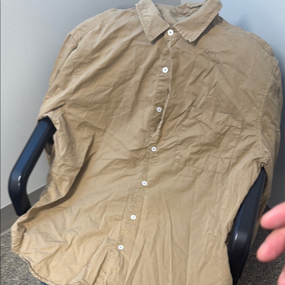 Men's Tan Casual Shirt